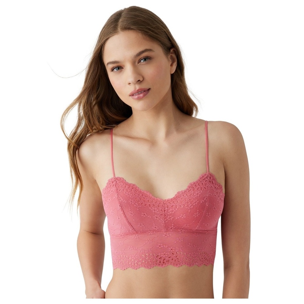 B.Tempt'd By Wacoal Inspired Eyelet Bralette‎ Brami Sz M